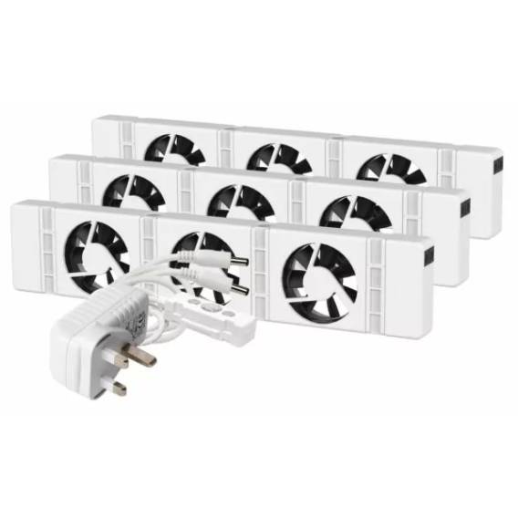 Obrázok pre SpeedComfort Trio Set Bílá Ventilátor