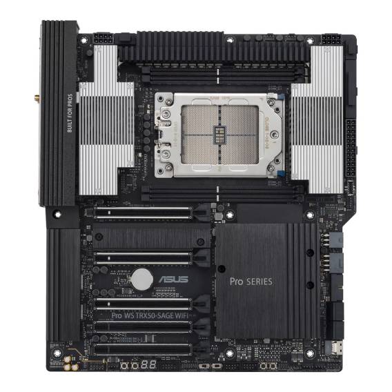 Obrázok pre Základní deska pro pracovní stanice ASUS Pro WS TRX50-SAGE WIFI AMD TRX50 Socket sTR5 SSI CEB