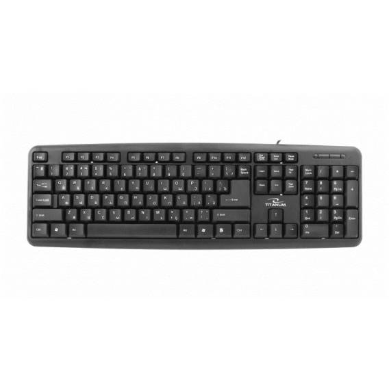 Obrázok pre Esperanza TKR101 klávesnice Kancelář USB QWERTY Anglický, Ruský Černá
