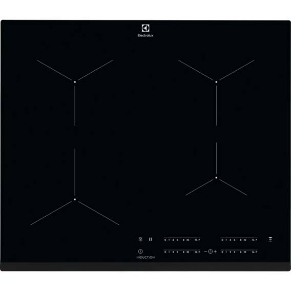 Obrázok pre Electrolux EIT61443B varná deska Černá Vestavěné Indukční varná deska se zónami 4 zóna/zón