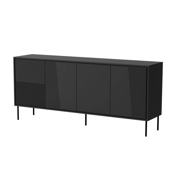 Obrázok pre 4D ABI komoda 200x45x88 matná černá