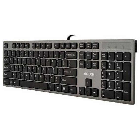 Obrázok pre A4Tech KV-300H klávesnice USB QWERTY Černá, Šedá