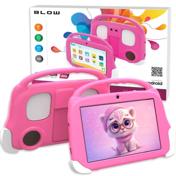 Obrázok pre Tablet KidsTAB8 4G BLOW 4/64GB pink + case