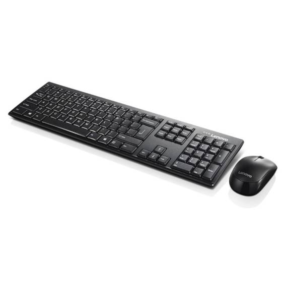 Obrázok pre Lenovo GX30L66303 klávesnice Obsahuje myš Univerzální QWERTY Americká angličtina Černá