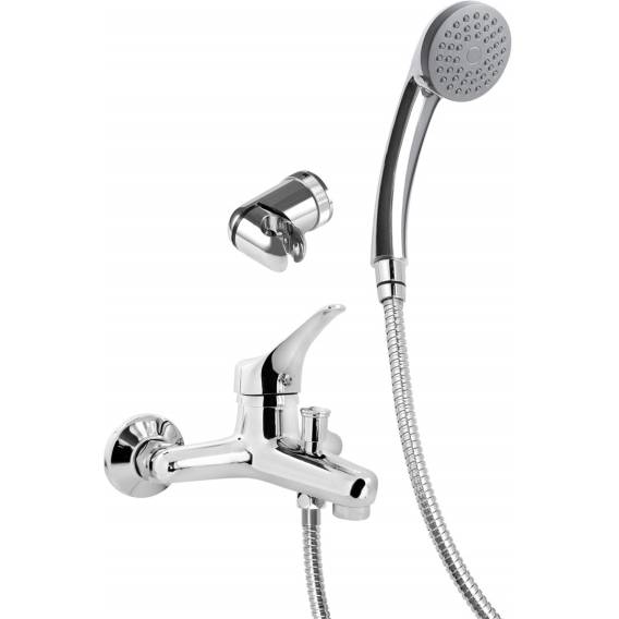 Obrázok pre Wall-mounted bathtub mixer with shower set