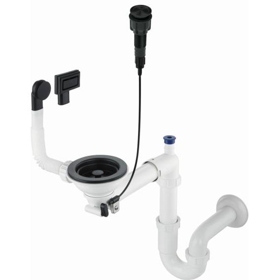 Obrázok pre Siphon for 1-bowl granite sink - Space-Saver