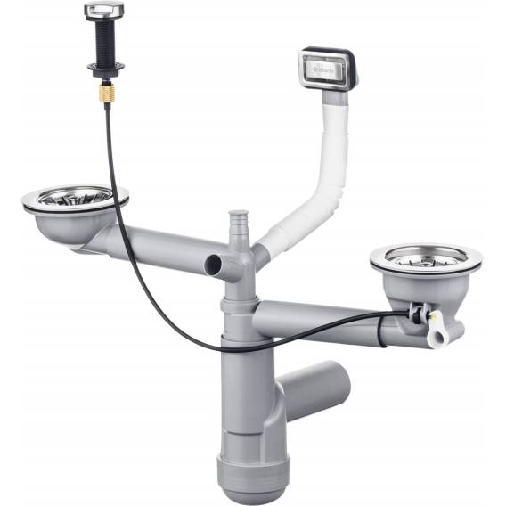 Obrázok pre Siphon for 1.5- and 2-bowl granite sink - Space-Saver