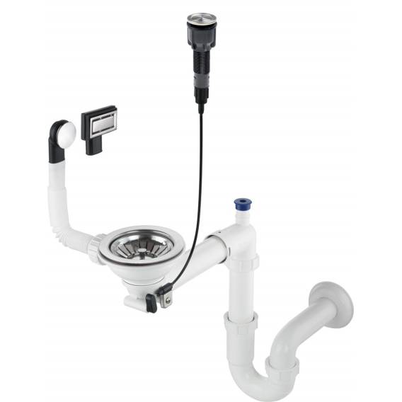 Obrázok pre Siphon for 1-bowl granite sink - Space-Saver