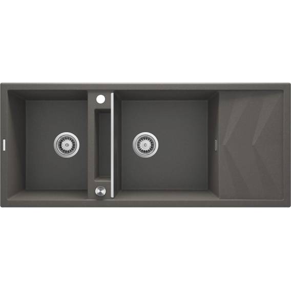 Obrázok pre 2-bowl magnetic granite sink with drainer