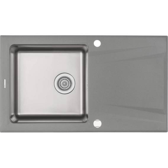 Obrázok pre 1-bowl granite-steel sink with drainer