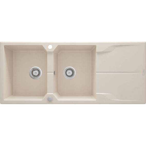 Obrázok pre 2-bowl granite sink with drainer