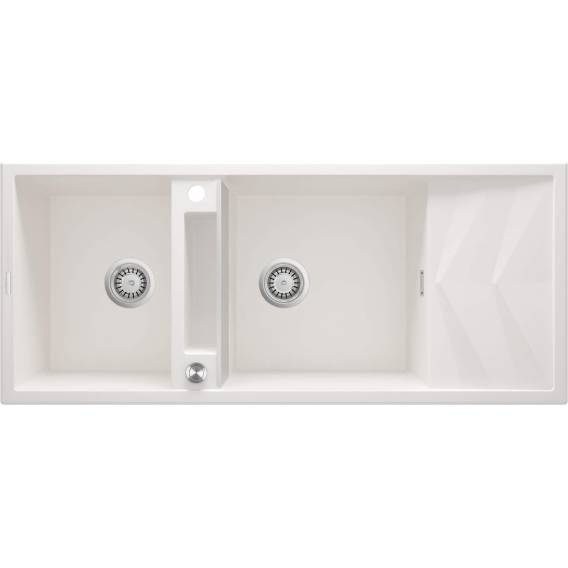 Obrázok pre 2-bowl magnetic granite sink with drainer