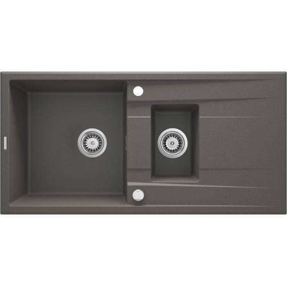 Obrázok pre 1.5-bowl granite sink with drainer