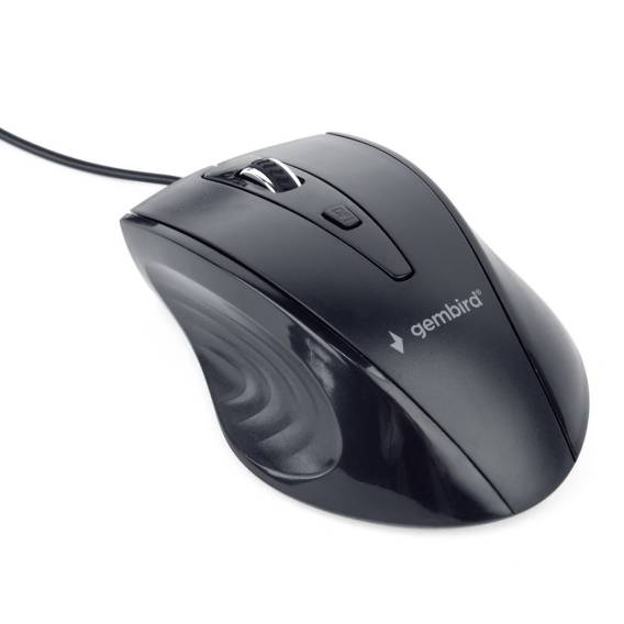 Obrázok pre Gembird MUS-4B-02 myš Pro praváky USB Optický 1200 DPI