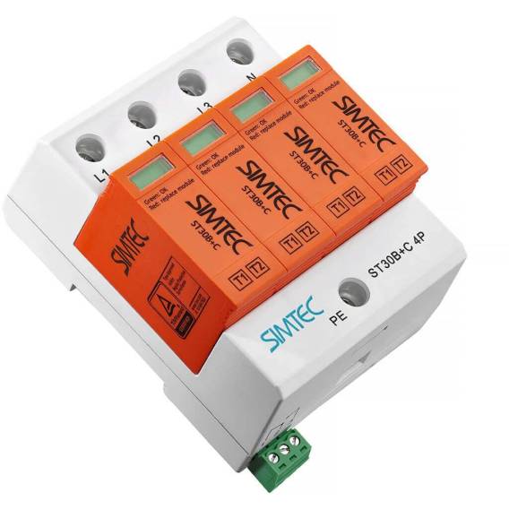 Obrázok pre Surge Protector T1+T2 B+C 4P SIMTEC