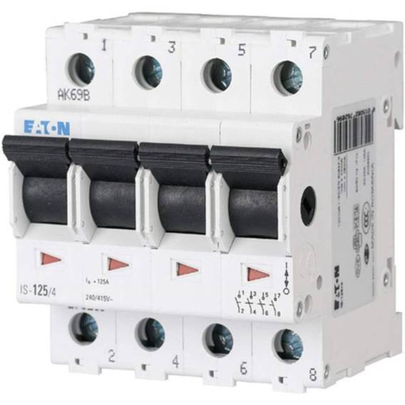 Obrázok pre IS-100/4 modular isolating switch 100A 4NO 4P 4M 4