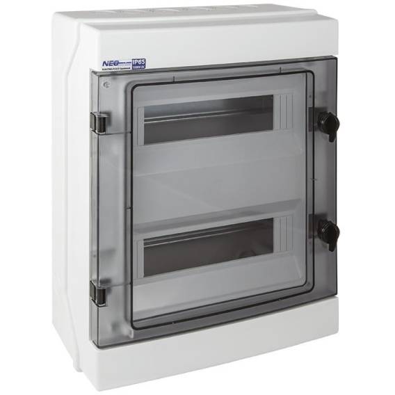 Obrázok pre Modular hermetic switchgear (500V AC, 1000V DC) 2x12 surface-mounted (N+PE) IP65 RH-24