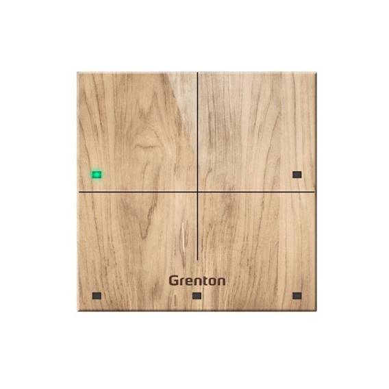 Obrázok pre GRENTON TOUCH PANEL/ 4 TOUCH FIELDS/ TF-BUS/ LIGHT WOODEN FRONT