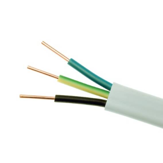 Obrázok pre Electrical wire flat wire YDYp 450/750V 3x2,5mm2 ELECTRIC CABLE 100m