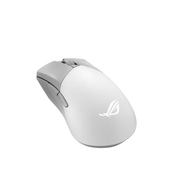 Obrázok pre ASUS ROG Gladius III Wireless Aimpoint White myš Hraní Pro praváky RF Wireless + Bluetooth + USB Type-A Optický 36000 DPI
