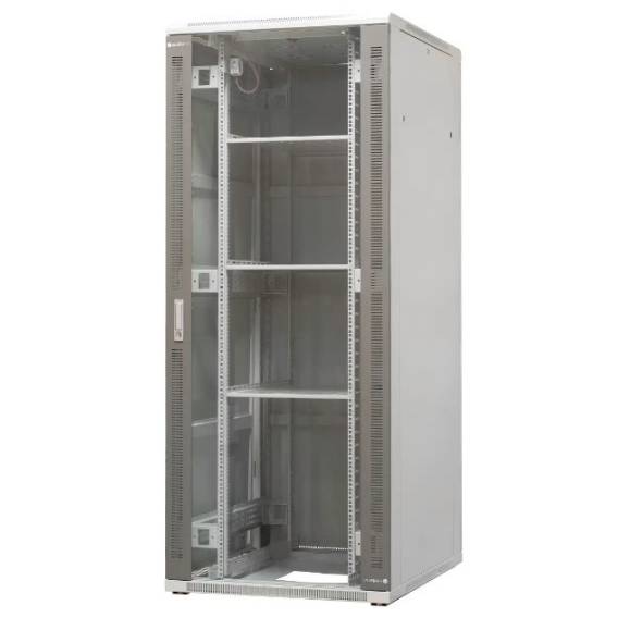 Obrázok pre EMITERNET Free-standing frame cabinet EmiterNet Top, 42U, front door sheet metal/glass, 800x1000x1980mm (width/depth/height) EM/SH05D-8042
