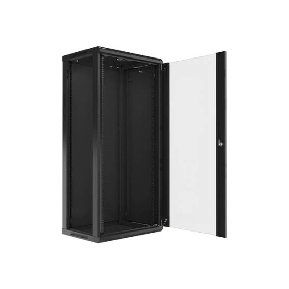 Obrázok pre Lanberg WF01-6427-10B Wall mounted rack cabinet 27U black