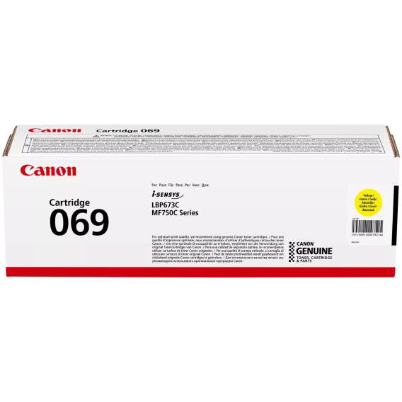 Obrázok pre Canon 5091C002 tonerová náplň 1 kusů Originální Žlutá