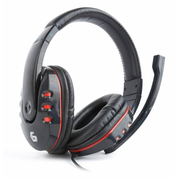 Obrázok pre Gembird GHS-402 sluchátka / náhlavní souprava Sluchátka s mikrofonem Kabel Přes hlavu Hraní Černá