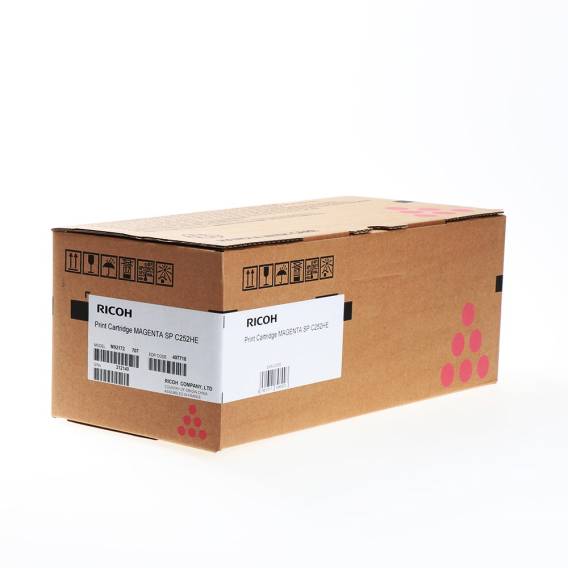 Obrázok pre Ricoh 407718 tonerová náplň 1 kusů Originální Purpurová