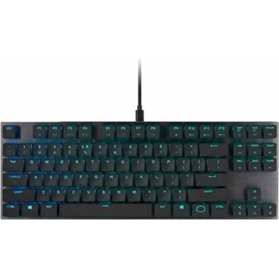 Obrázok pre Cooler Master SK630 Low Profile TKL Gaming Keyboard, RGB, MX-Red - anthracite/black