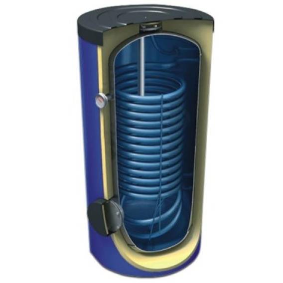Obrázok pre Vertical water heater with one DHW coil MAXI 3.2m2 - 300L