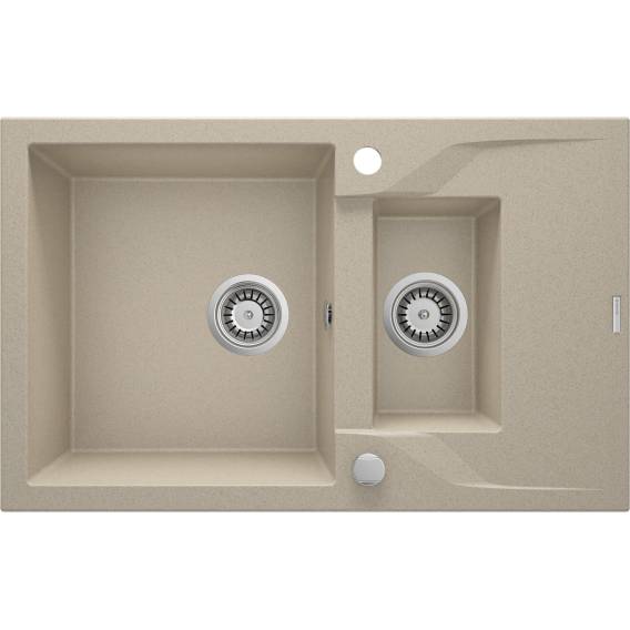 Obrázok pre 1.5-bowl granite sink with drainer