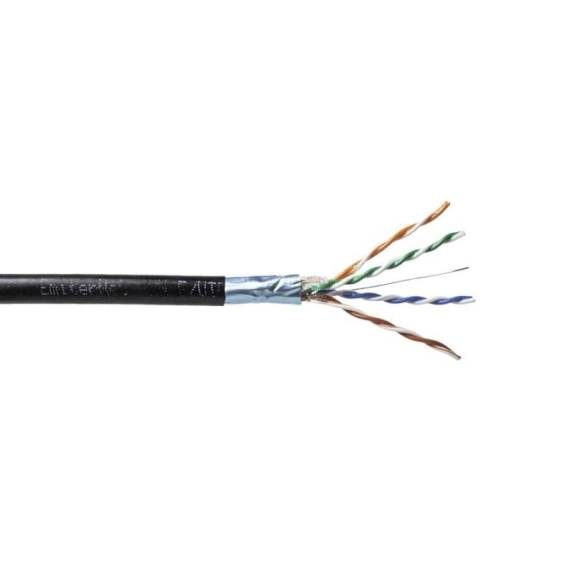 Obrázok pre EmiterNet external gel-filled FTP (F/UTP) cat.5e cable, wire 4x2x0.5 PE+GEL