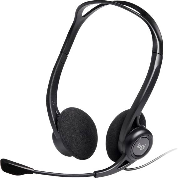 Obrázok pre Logitech 960 USB Sluchátka s mikrofonem Kabel Přes hlavu Hovory/hudba USB Typ-A Černá