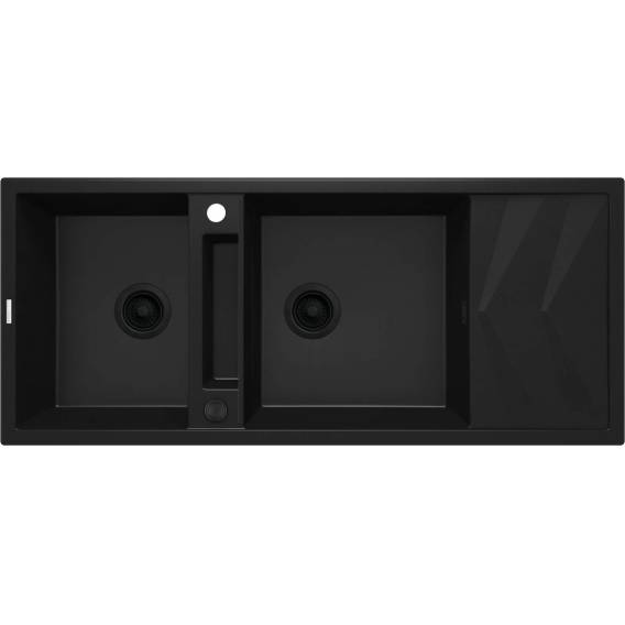 Obrázok pre 2-bowl magnetic granite sink with drainer