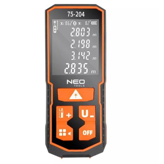 Obrázok pre Laserový měřič vzdálenosti Neo Tools Dosah 60 m, IP54