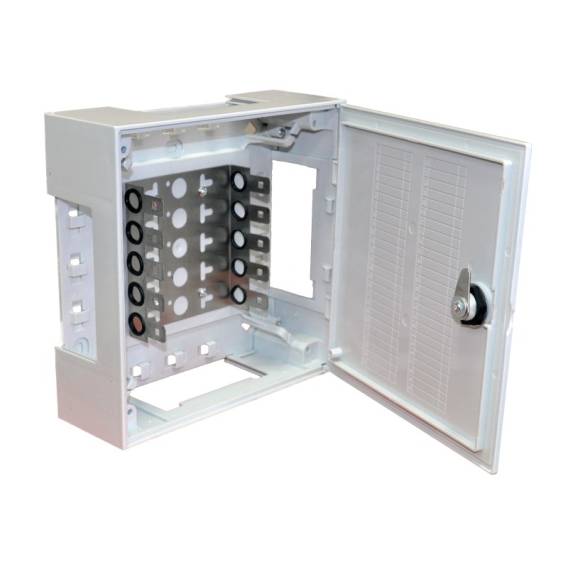 Obrázok pre Telecommunication flat box p/t EmiterNet type PW1Z (with lock), 355x330x92mm width/height/depth