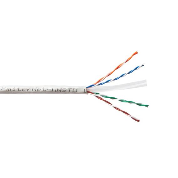 Obrázok pre Emitter Net UTP (U/UTP) Cat.6 Cable 450MHz, Wire, Standard, PVC, Grey