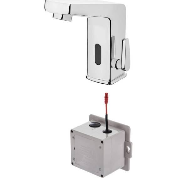 Obrázok pre Touchless washbasin mixer with temperature control - 4xAA