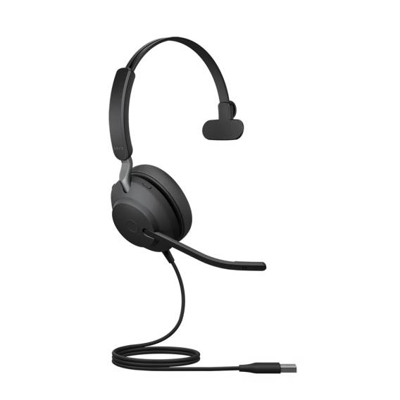 Obrázok pre Jabra Evolve2 40 MS Mono USB-A - drátová sluchátka přes uši, černá