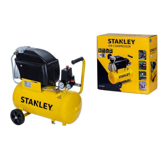 Obrázok pre Stanley Olejový kompresor 24 l 1500 W FCCC404STN005 24 l 8 bar sada 6 kusů