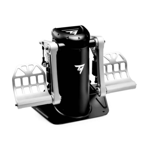 Obrázok pre Thrustmaster TPR Rudder Černá, Stříbrná USB Flight Sim Analogový PC