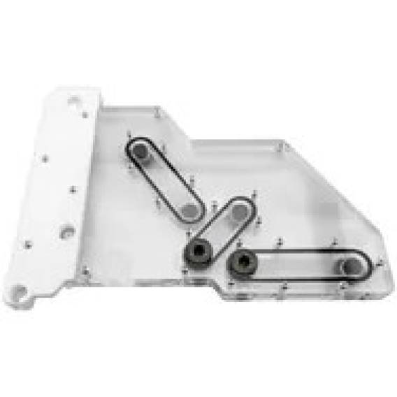 Obrázok pre Singularity Computers Spectre 2.0 Elite Kit Side Distro Plate - white