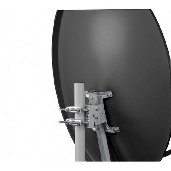 Obrázok pre Satelitní anténa CORAB COR-900SA ocelová stříška 90 cm Grafit