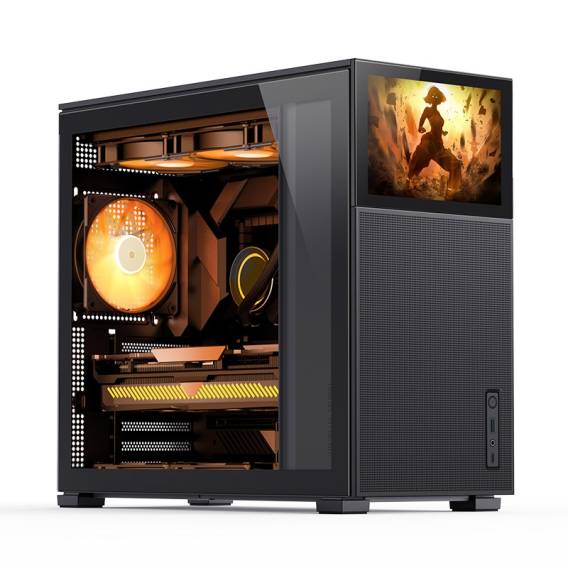 Obrázok pre Počítačová skříň JONSBO D41 MESH SCREEN Černá