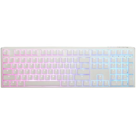 Obrázok pre Ducky One 3 RGB klávesnice Hraní USB QWERTZ Německý Bílá