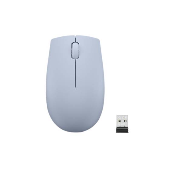 Obrázok pre Lenovo 300 Wireless Compact Maus Kabellos Optisch Blau 3 Tasten 1000 dpi myš Pro praváky i leváky RF bezdrátový Optický