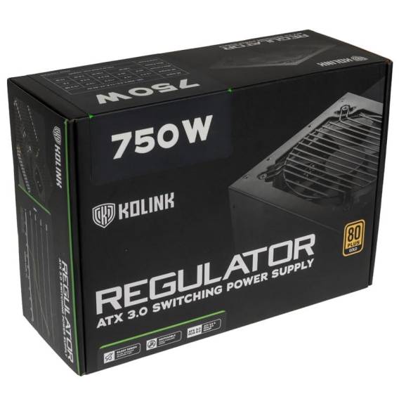 Obrázok pre Kolink Regulator napájecí zdroj 700 W 20+4 pin ATX ATX Černá