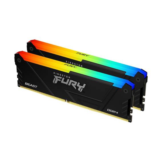 Obrázok pre Kingston Technology FURY Beast 32GB 3600MT/s DDR4 CL18 DIMM (Kit of 2) RGB