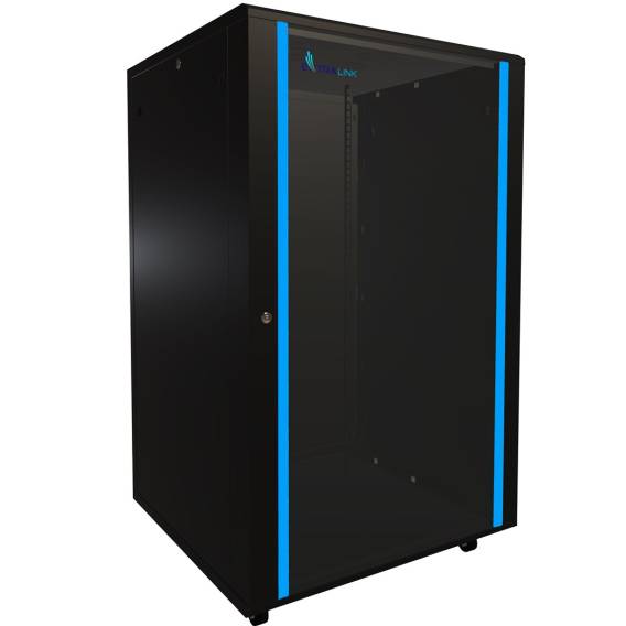 Obrázok pre Extralink Racková skříň 27U 800x800 Černá stojící